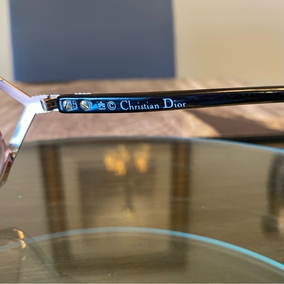 Dior Black and Gold Sunglasses - Picture 7 of 8